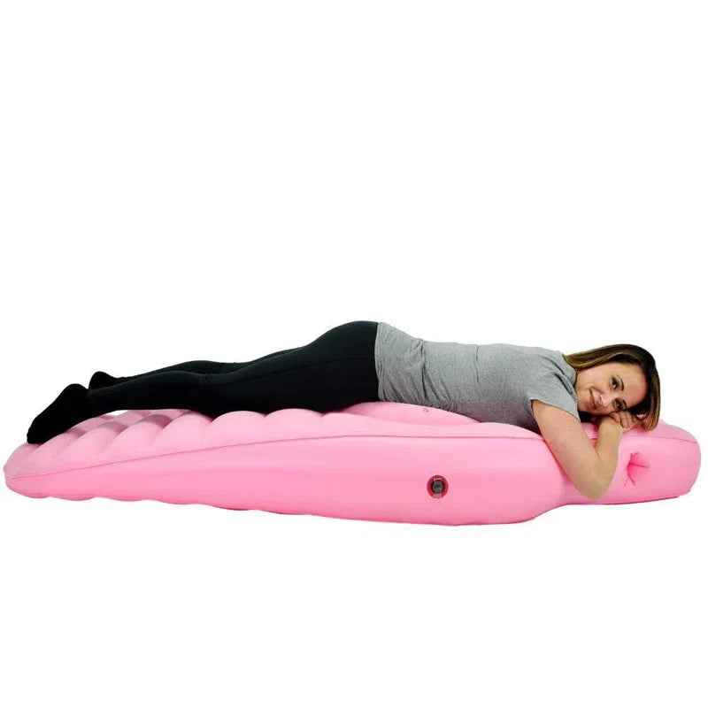 Matelas gonflable pour femme enceinte - reposez-vous sans pression sur le ventre