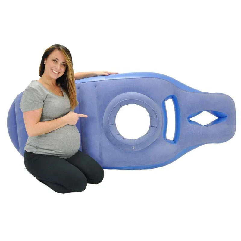 Matelas gonflable pour femme enceinte - reposez-vous sans pression sur le ventre